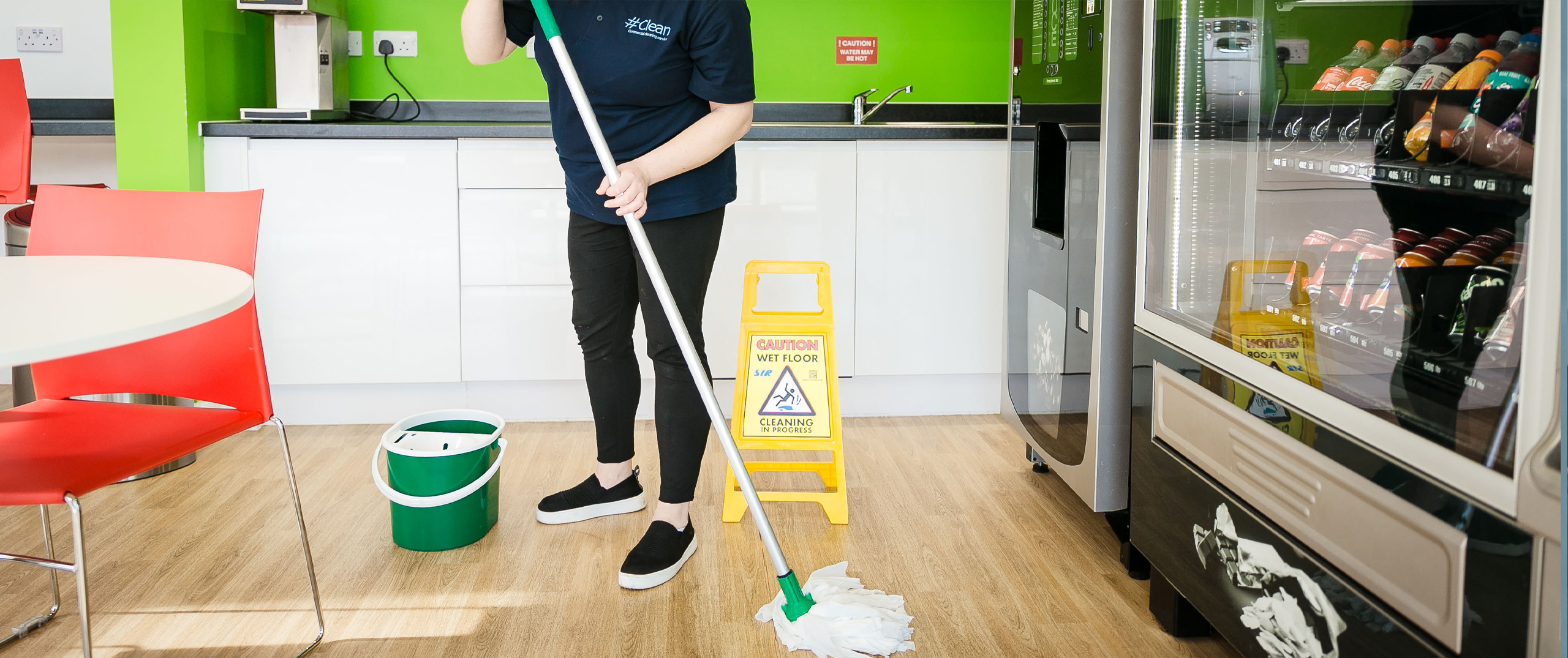 Commercial End Of Tenancy Cleaning Office Kitchen