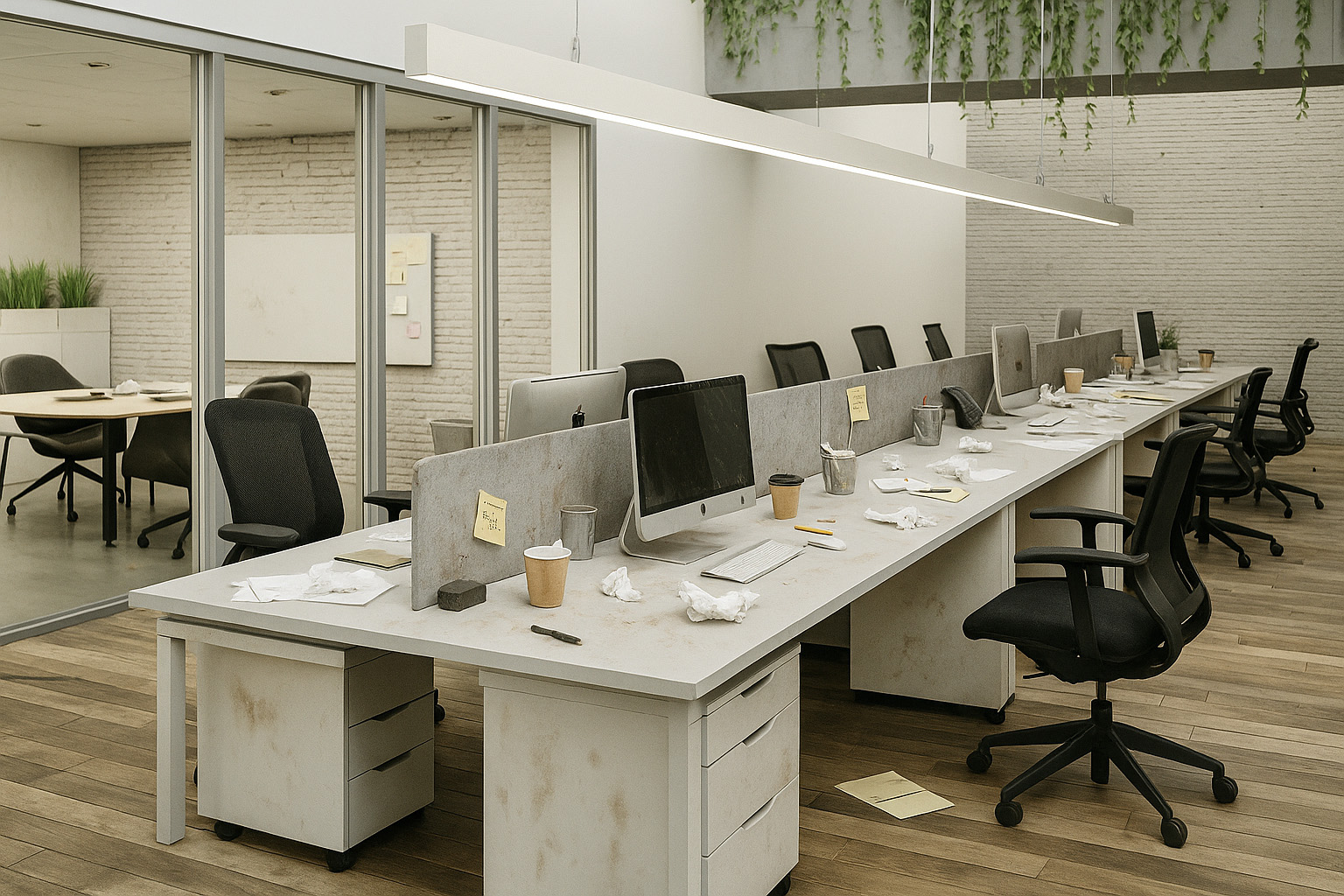 Untidy Office